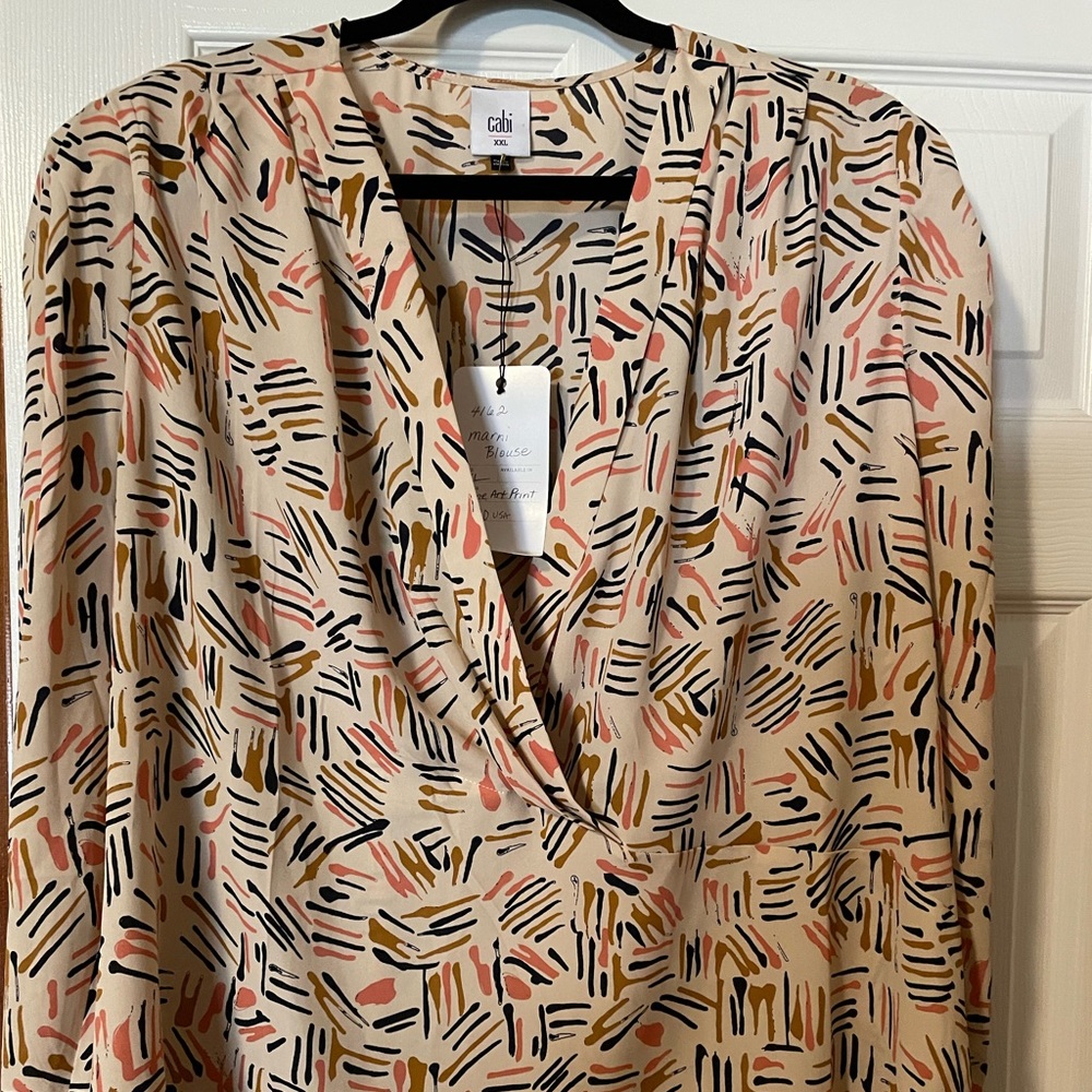 Cabi Marni blouse.